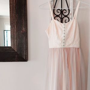 Spaghetti strapped dress